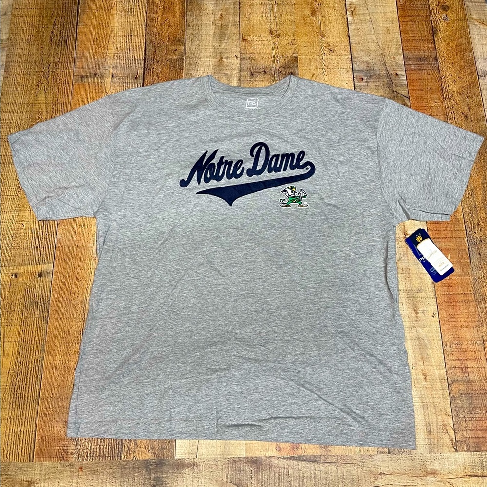 Notre Dame Fighting Irish Proedge Short Sleeve T Shirt Grey